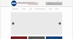 Desktop Screenshot of abc-preciosdetransferencia.com.mx